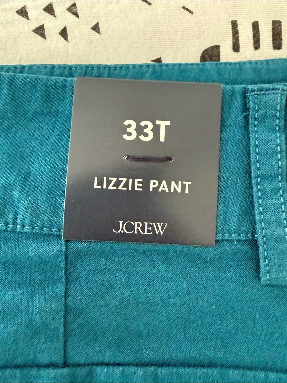 NWT J. Crew Lizzie Wide Leg Pocket Pants Size 33T - Picture 4 of 6